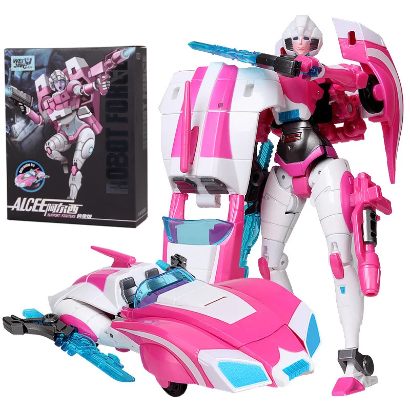 Оригинальная коробка Arcee Трансформационные игрушки пластик ABS + сплав фигурка