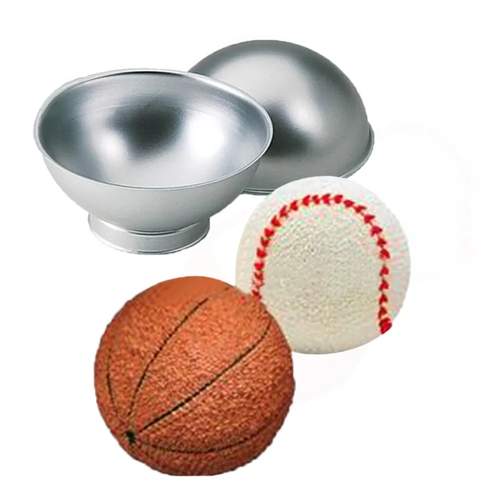 Cake Tin Pan Set 3D Sports Ball Tennis Basketball Mold Cake Decorating