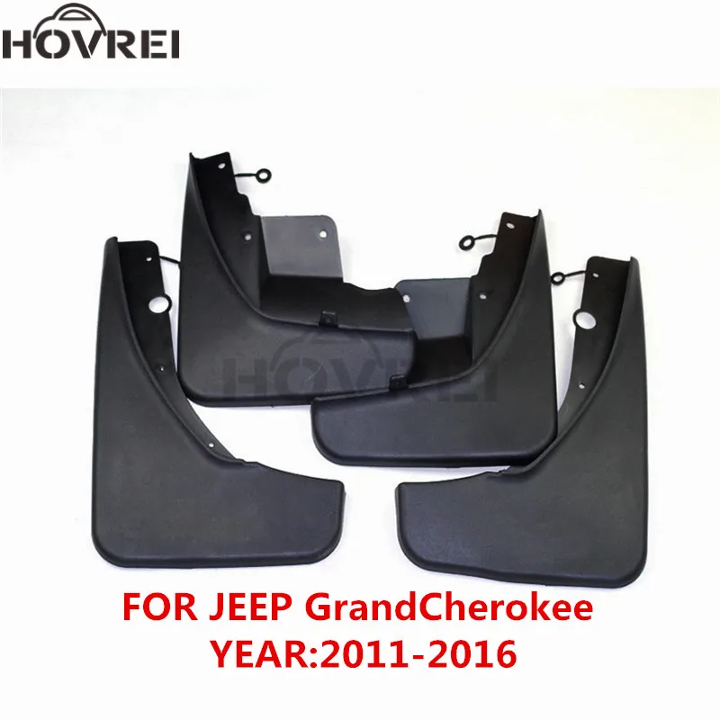 4Pcs car Front & Rear Splash Guard for Jeep Grand Cherokee WK2 2011