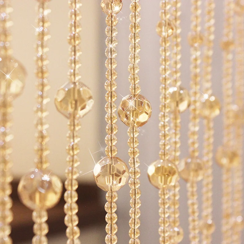 1Set Customizable Crystal Hanging Beads Clear Acrylic Bead Garland