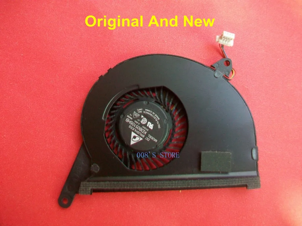 

New Notebook CPU Cooling Cooler Fan Fit For ASUS ZENBOOK UX31 UX31A UX31E Radiator For DELTA KDB05105HB DC05V 0.4A Good