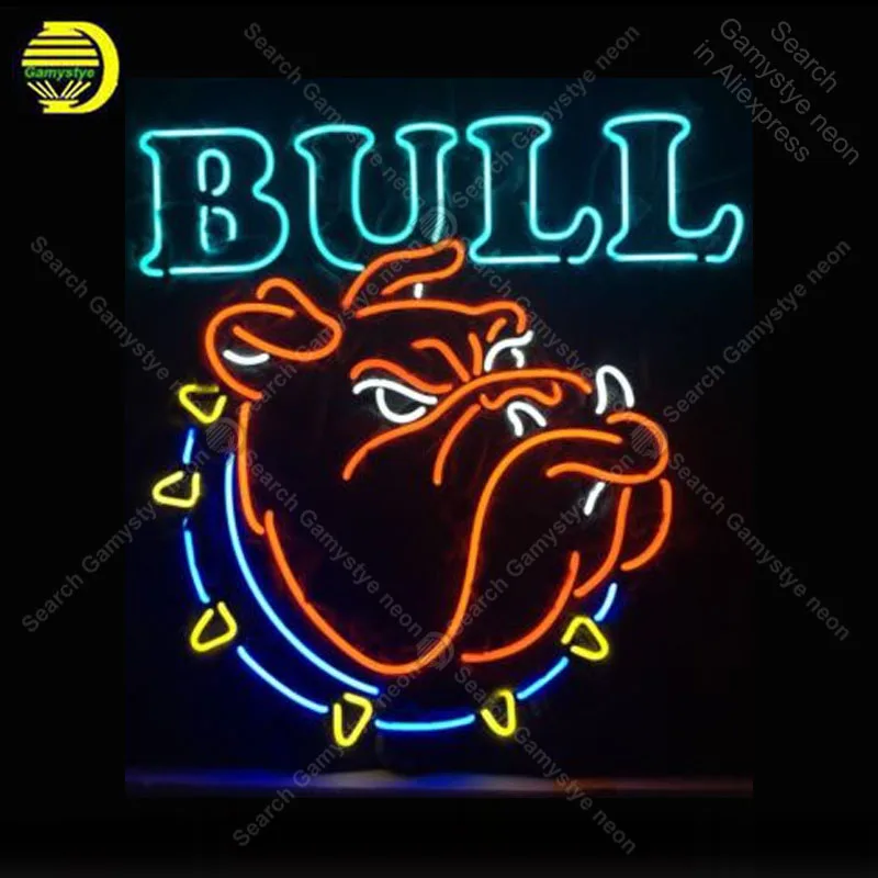 Lasvegas открытым подарок свет Винтаж Handmad неоновая вывеска магазина Bull ручной работы Publicidad anuncio luminoso Свет Реклама челнока