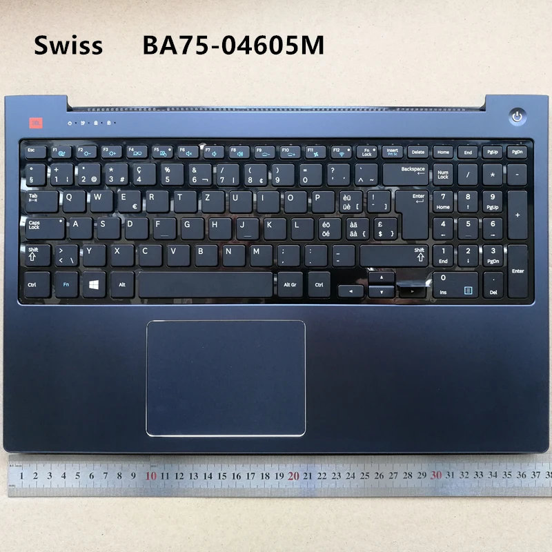 Новая клавиатура для ноутбука с сенсорной панелью Samsung NP670Z5 NP670Z5E NP680Z5E 680Z5E SW BA75-04605M
