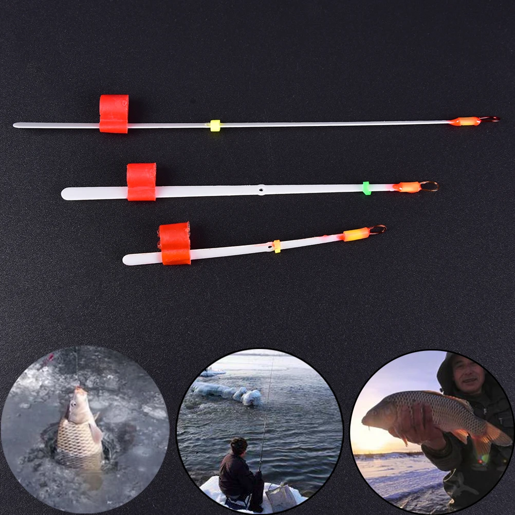 5pcs/lot Plastic Draft European Buoy Vertical Russian Ice Fishing Float