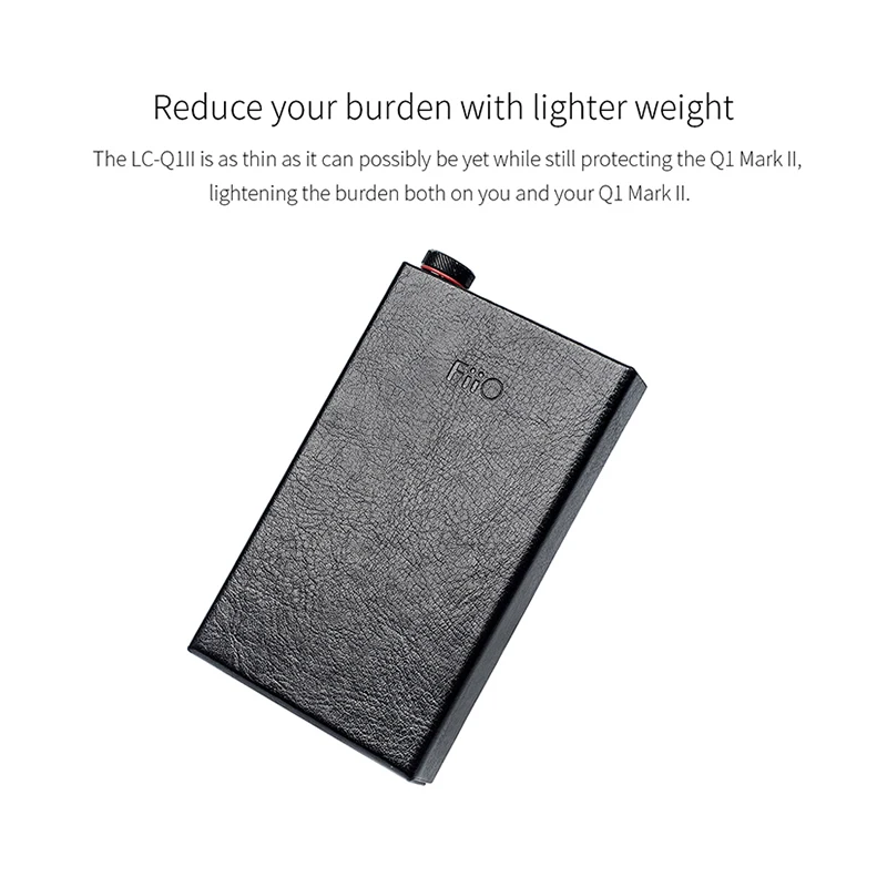 FIIO LC Q1II кожаный чехол для Q1 Mark II|Аксессуары MP3 плееров и усилителей| |