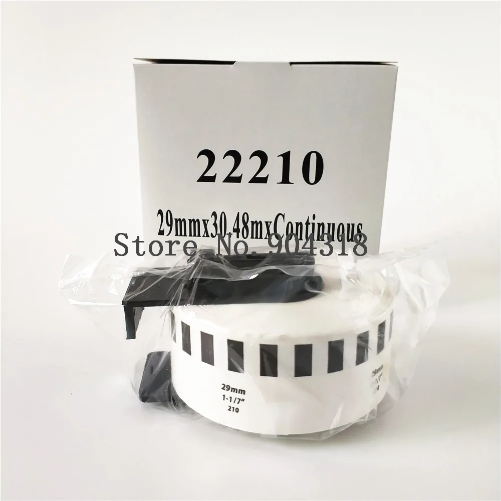 

90 x Rolls Brother DK 22210 DK-22210 DK22210 DK-2210 DK2210 DK 2210 Compatible Thermal Labels 1-1/7'' x 100' QL 570 580 etc...