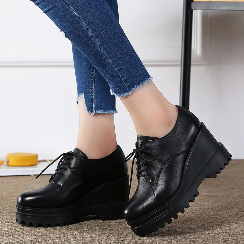 Женские туфли оксфорды из натуральной кожи на шнуровке|oxford shoes women|oxford shoesladies |