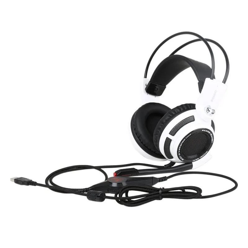 Игровая Гарнитура Somic G941 7 1 с Виртуальным объемным звуком USB вибрация игровые