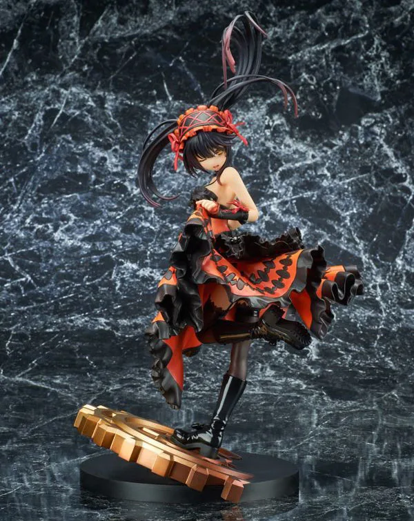 

Free Shipping 11" Date A Live II Anime Tokisaki Kurumi Nightmare 5th Ver. Boxed 28cm PVC Action Figure Collection Model Doll Toy