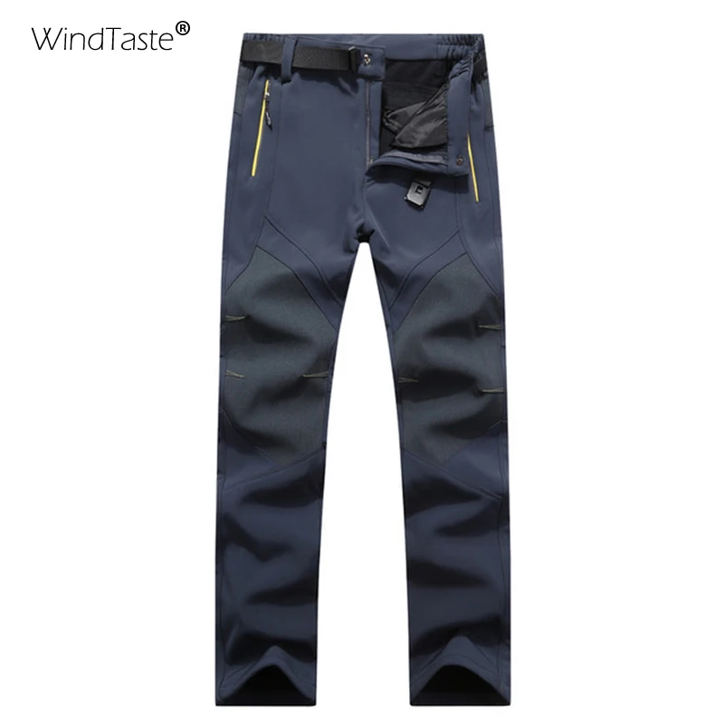 WindTaste hombres de senderismo invierno nueva impermeable al aire libre Trekking Camping escalada esquí Softshell polar macho pantalones KA026 WindTaste hombres de senderismo invierno nueva impermeable al aire libre Trekking Camping escalada esquí Softshell polar macho pantalones KA026