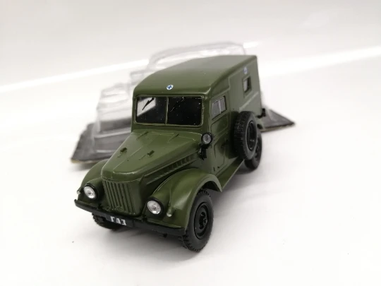 DE A 1:43 русский автомобиль 69 газ зеленый классический сплав модель автомобиля литья под давлением металлические игрушки подарок на день рождения для детей