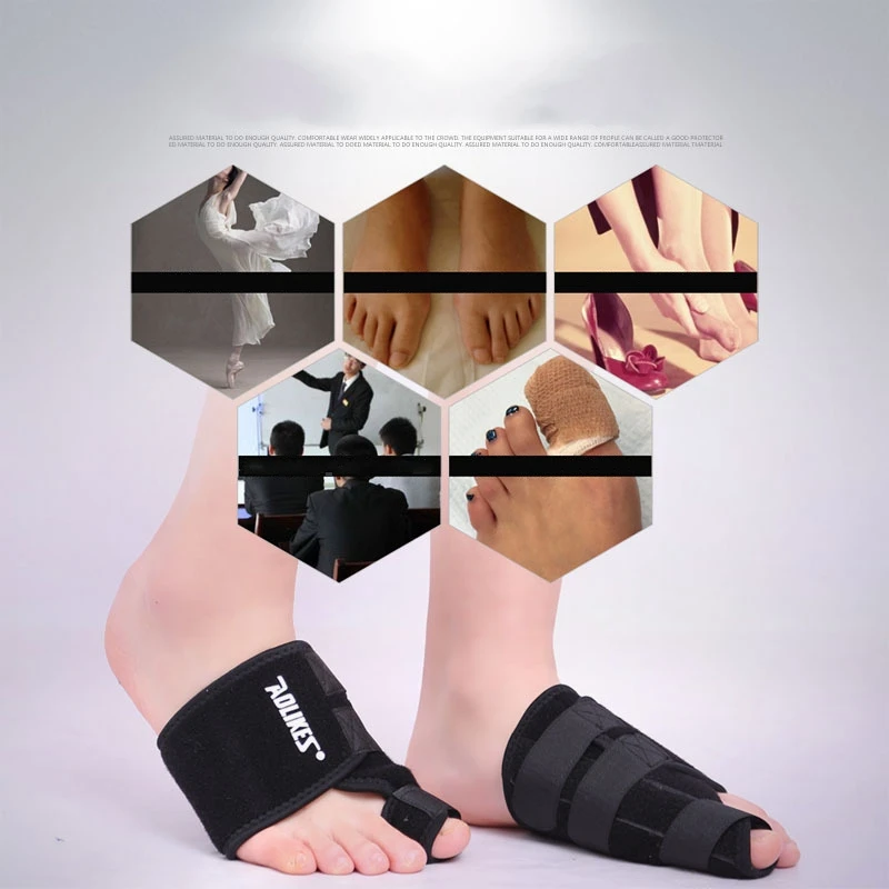 AOLIKES 2 шт./лот ортопедический носок Уход за ногами вальгусная деформация осанки коррекция полос стопы Защитная фиксированная Спортивная безопасность