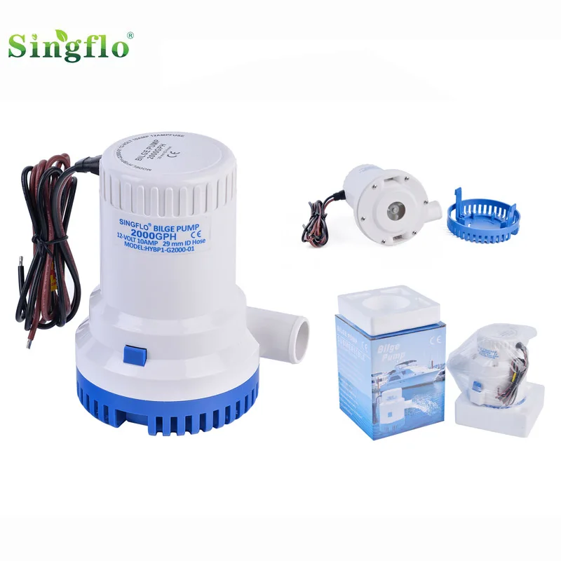 2000GPH bilge pump color