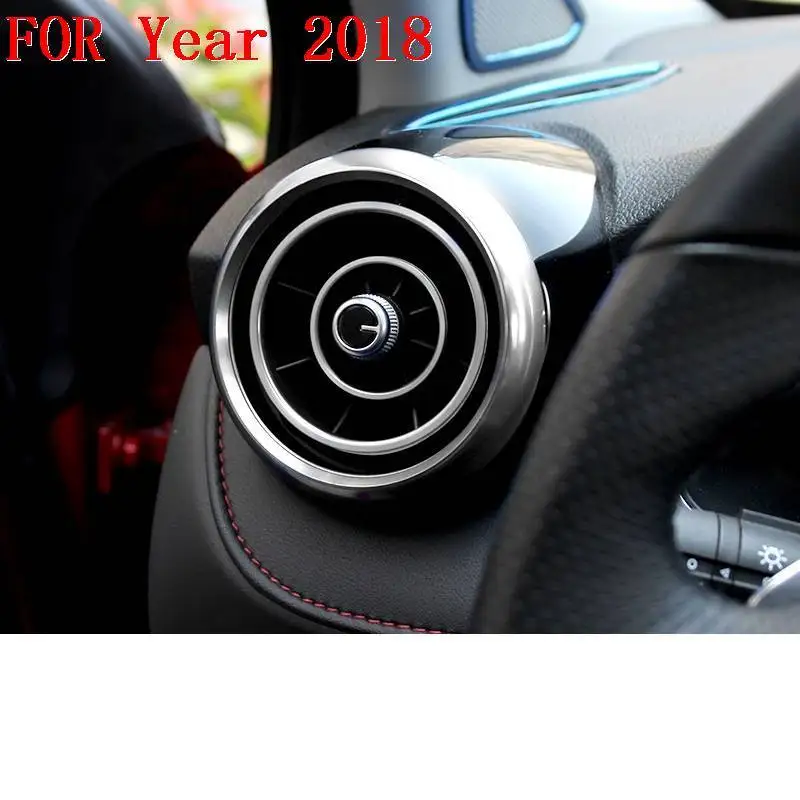 Зажигание рулевого колеса кондиционер интерьер прочный авто Automovil протектор отделка стикер полосы 18 для Morris Гаражи MG ZS - Название цвета: Version H