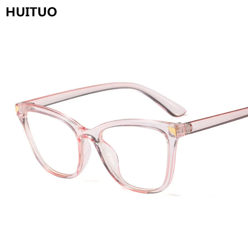 HUITUO, модные круглые очки "кошачий глаз", Ретро стиль, круглые очки для лица, полная оправа, высокое качество, индивидуальная оправа для женщин, прозрачные компьютерные очки
