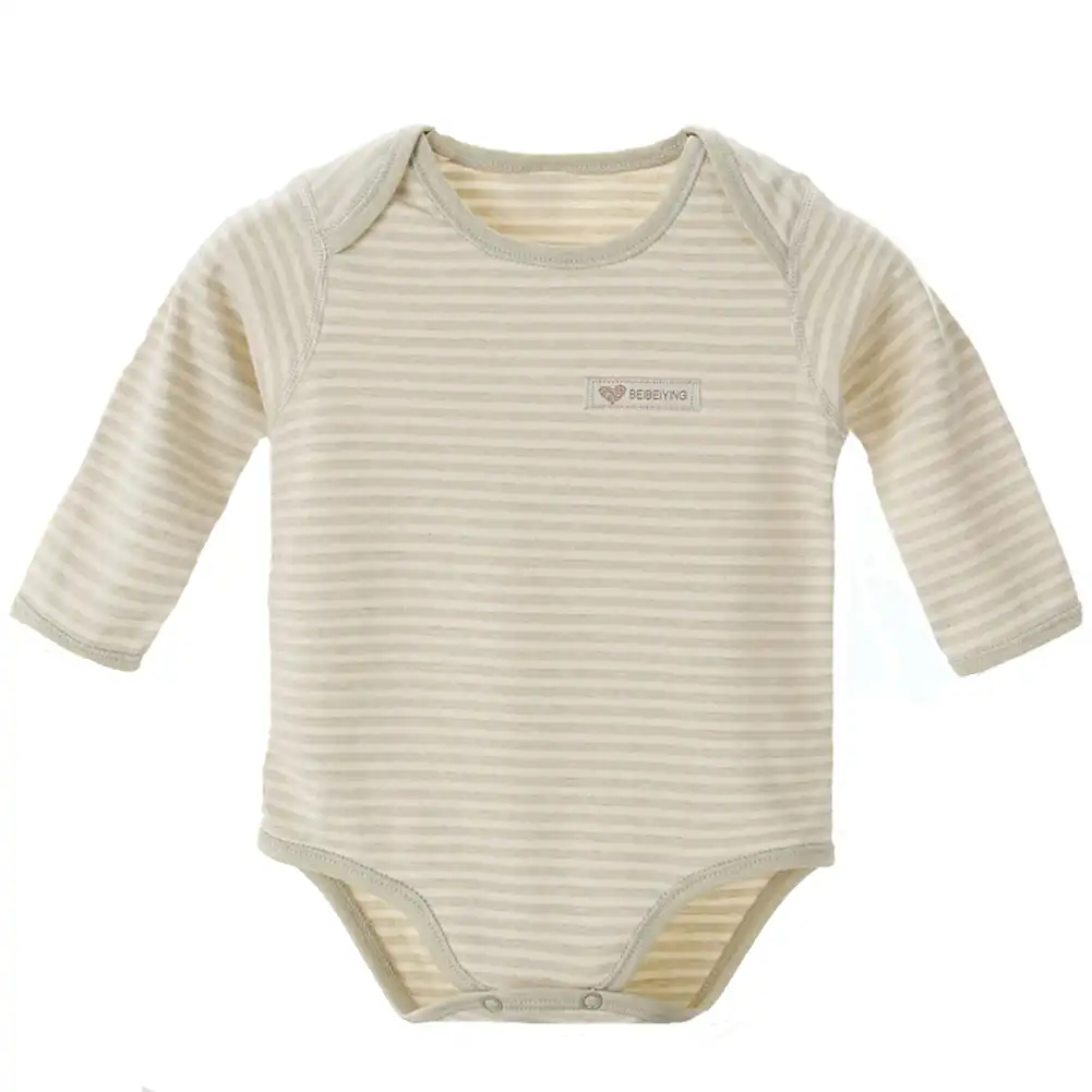 organic cotton long sleeve onesies
