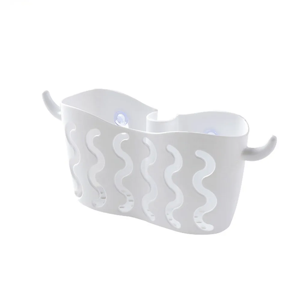 

1PC High Quality Sink Hangable Storage Basket Faucet Sponge Holder Bathroom Hanging Basket Wall Basket Kitchen Organizer