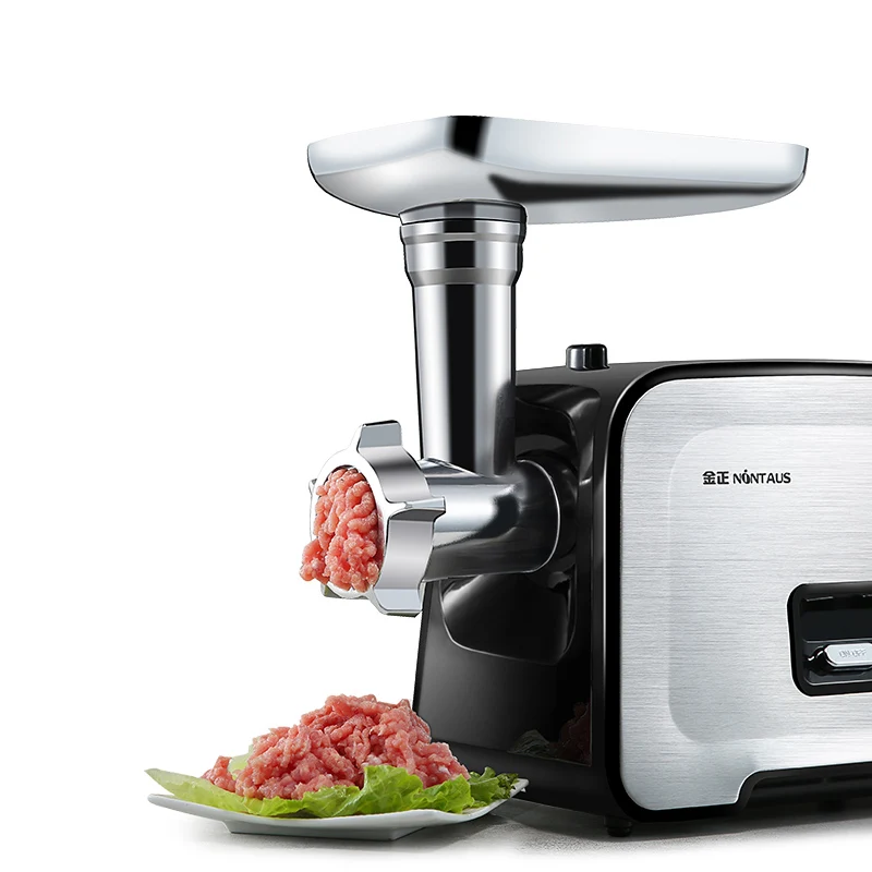 

Electric meat grinder small stainless steel multi-functional minced meat filling machine fully automatic commercial sausage
