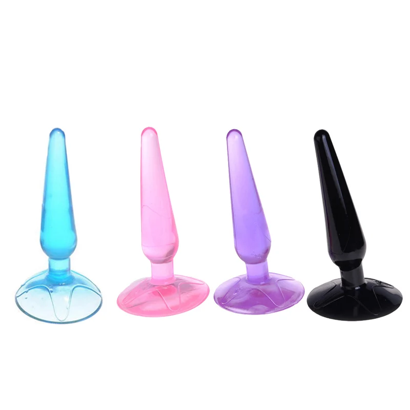 Mini Anal Plug for Beginner Silicone Jelly Dildo Butt With Sucker Men Women Sex Toys Adult Game |