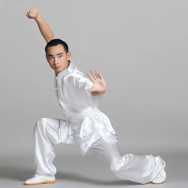 New Traditional Chinese Men Dress Shaolin Suit Kung Fu Clothes China ...