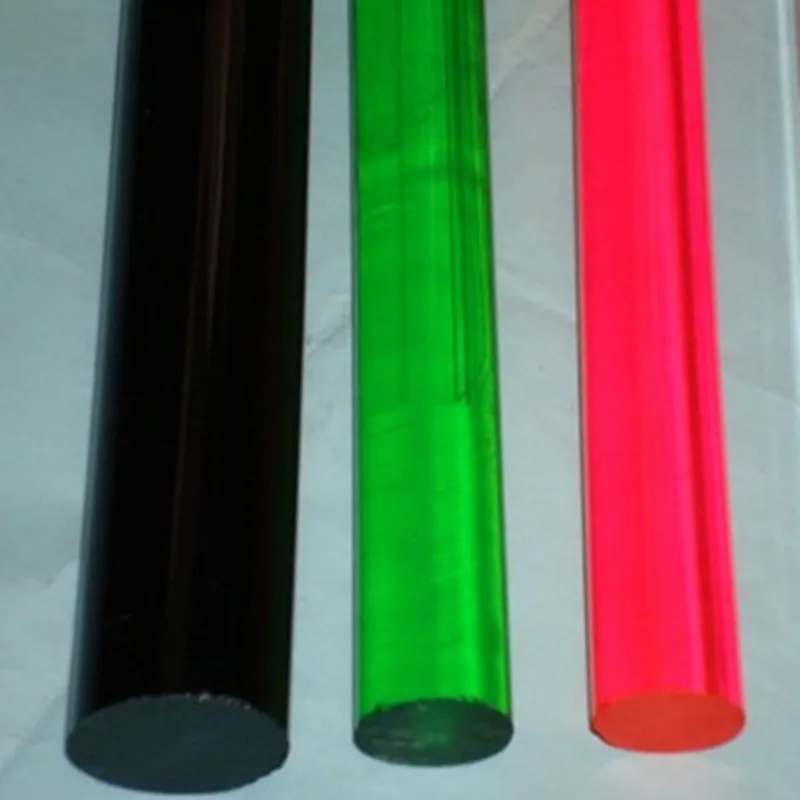 OD30x1000mm Acrylic Rod Black (Extruded) Plastic