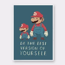 高品質 canvas art mario aliexpress comで 中国の高品質 canvas art