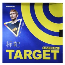 SANWEI целевой Национальный с голубой губкой настольный теннис резиновые прыщи в пинг-понг резины