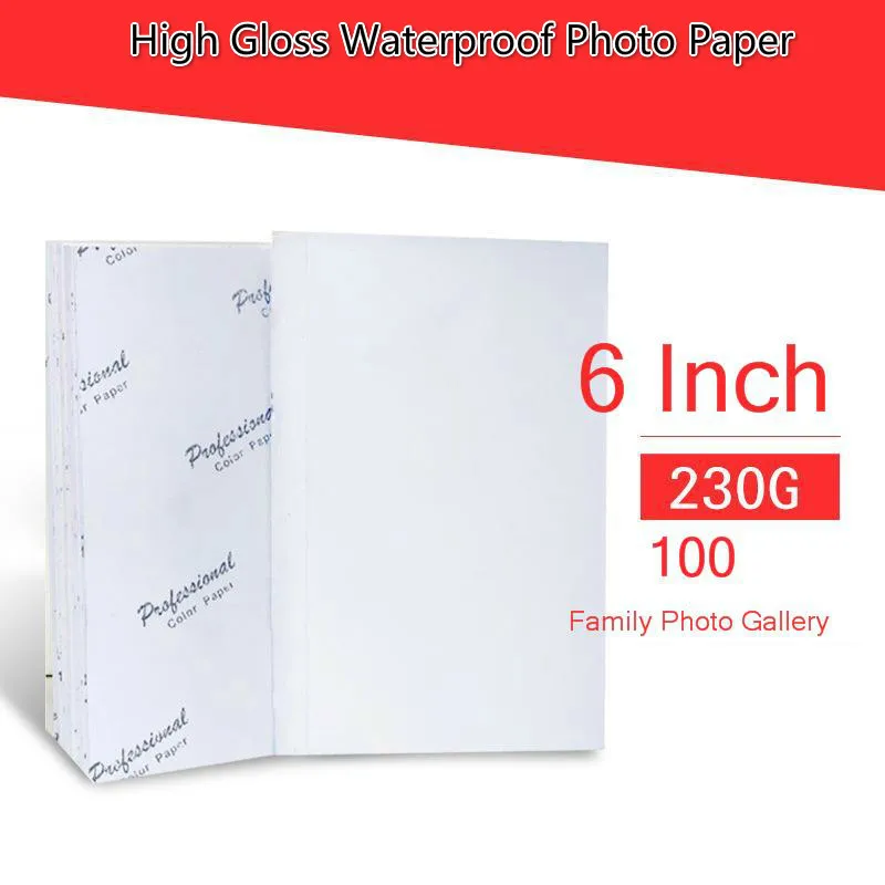 51-100Sheets/Package A3/A4/A5/4R Photographic Paper Glossy Printing Printer  Photo Paper Color Printing Coated For Home Printing - AliExpress