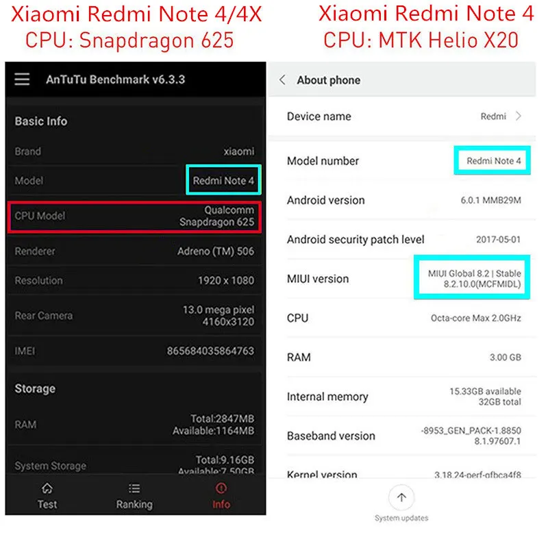 Для Xiaomi Redmi Note 4X, ЖК-экран, Redmi Note 4, экран с рамкой для Redmi Note 4, глобальная версия 5,5 '', Snapdragon 625