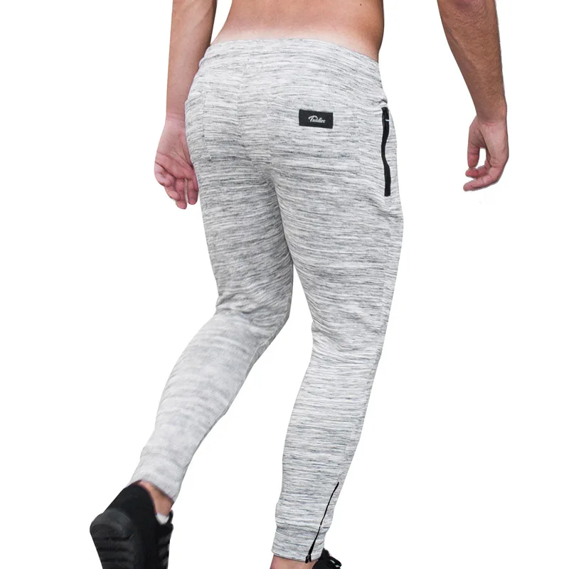 Taddlee brand السراويل الطويلة sweetpants عداء ببطء الرجال السراويل لحمي قيعان الكاحل القطن نشط
