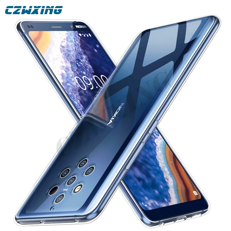 Чехол для Nokia 9 PureView чехол мягкий силиконовый чехол-накладка телефона Nokia9 TA-1087 TA-1082