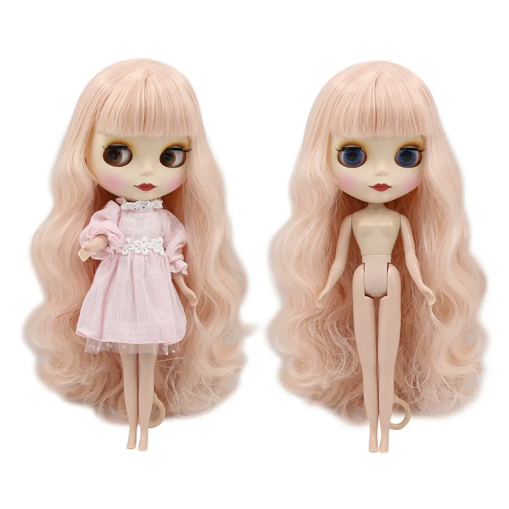 Blyth кукла ледяная фабрика шарнирное тело DIY обнаженные игрушки BJD модные куклы девочка подарок Специальное предложение Горячая Распродажа с лицом оболочки ручной набор A& B