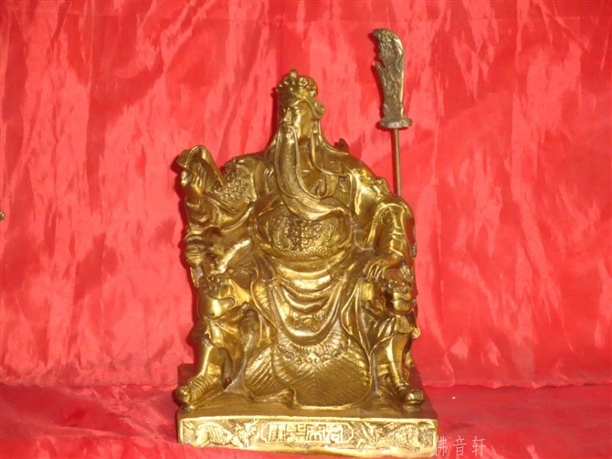 

Bronze gift lovers Art copper Mammographies guan gong juggernaughts buddha statue feng shui decoration