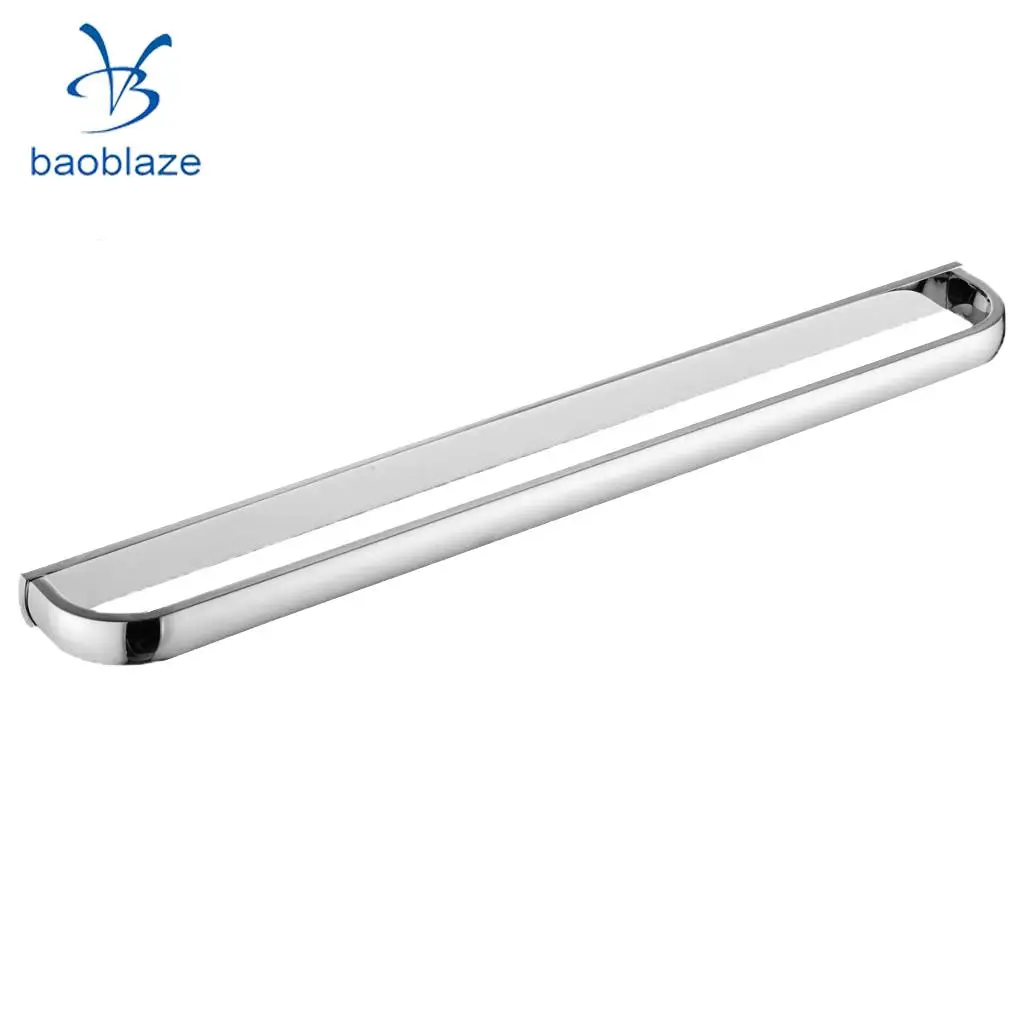 Wall Bathroom Full Copper Toilet Simple Towel Bar Towel Rack 57cm Chrome