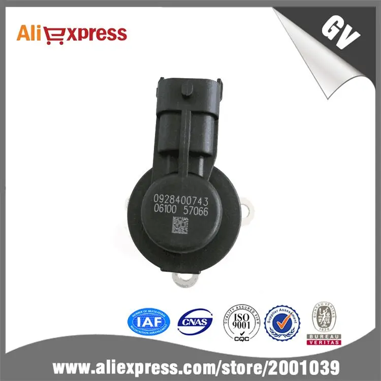 Топливный Дозирующий клапан 0928400743 детали common rail блок для инжектора bosch