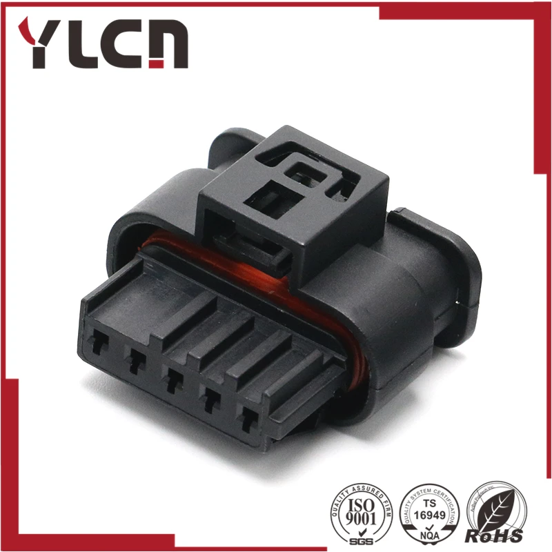 

Free Shipping Hirschmann female 5 pin auto electric connector 805-123-541