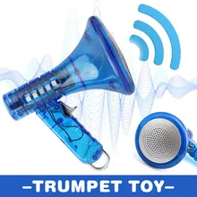 Супергромкий динамик мигающий Рог интересные развивающие игрушки голосовой чейнджер громкоговоритель игрушка подарок для детей