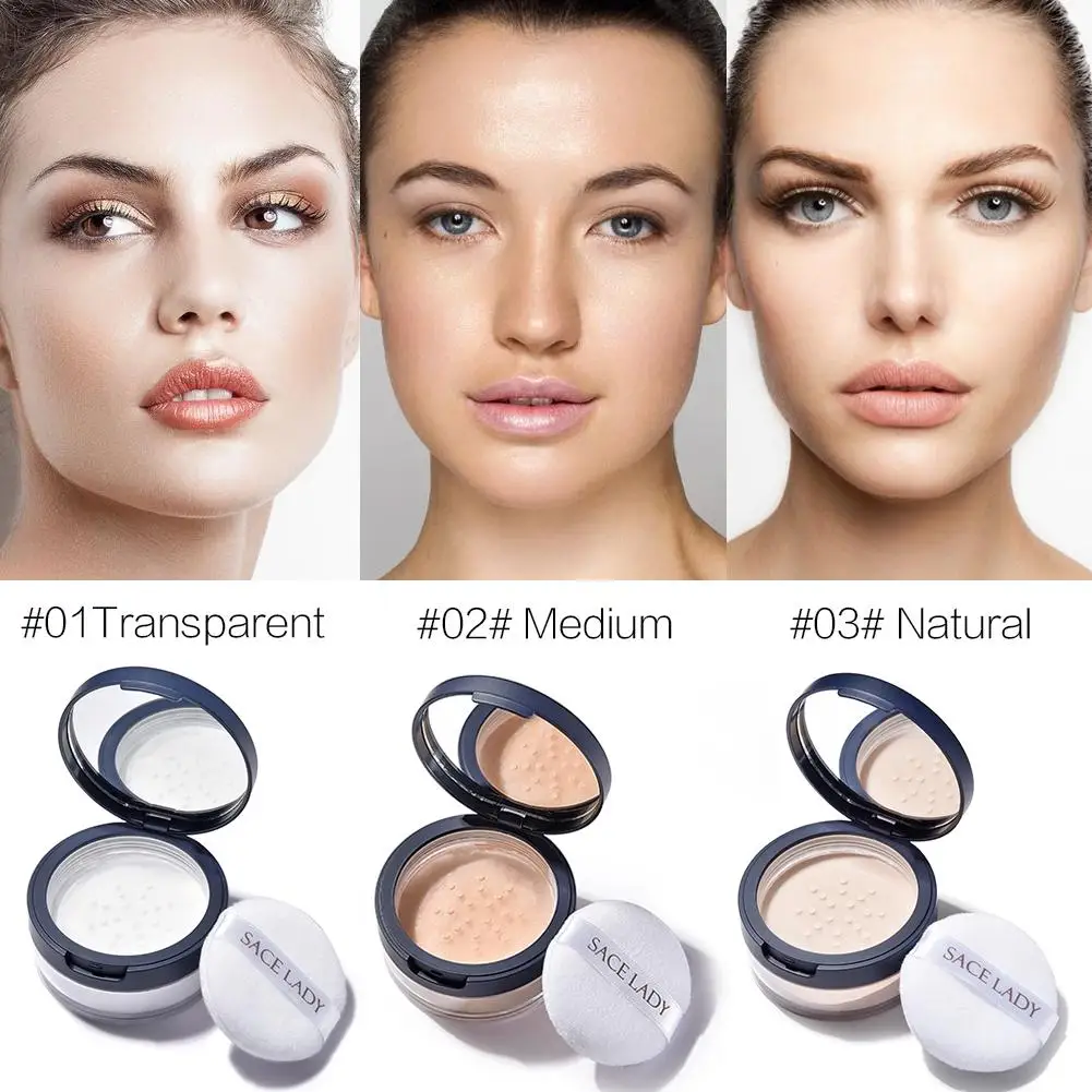 transparent powder