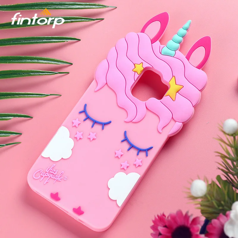 

3D Cute Unicorn Silicone Case For Samsung Galaxy J4 2018 J7 J5 J2 Prime 2016 J3 J6 2017 Cases For Samsung S9 S8 Plus Cover Funda