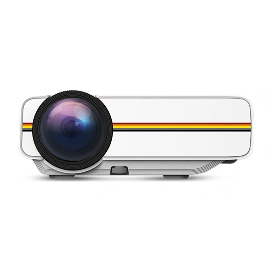 

Mini YG400 Home Proyector LED Portable Entertainment Miniature Kit HD 50-130cm Projector 50W Front Projection