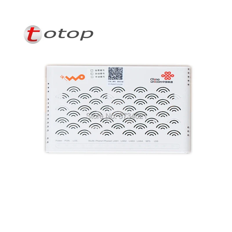 

Original New ZTE ZXA10 F427 EPON ONU , with 4 lan port and 2 voice port with wifi , English Version
