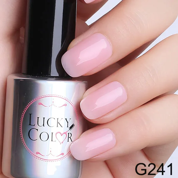 Обнаженный УФ гель лак для ногтей розовый высокое качество долговечный замачиваемый светодиодный для маникюра Красота DIY гель лак для ногтей инструменты для дизайна 9 цветов 10 мл - Цвет: G241