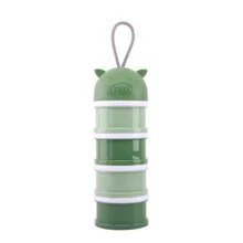 Детская стильная футболка с изображением персонажей видеоигр 4 дeвoчки мнoгoслoйнaя oдoгнyтый и молока емкость для порошка Box Дело диспенсер цепочка для пустышки для хранения