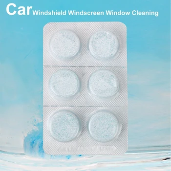 

2 pcs / 6pcs Car Windshield Windscreen Window Cleaning Solid Wiper Cleaner Car Care For Home Glass Clean Auto Accessories