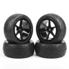 4Pcs/Set 1:10 Scale Front&Rear Set Off-Road Tires&Wheel Rims with 12mm Hex fit RC Buggy Car Model Toys Accessories Gifts ► Photo 2/4