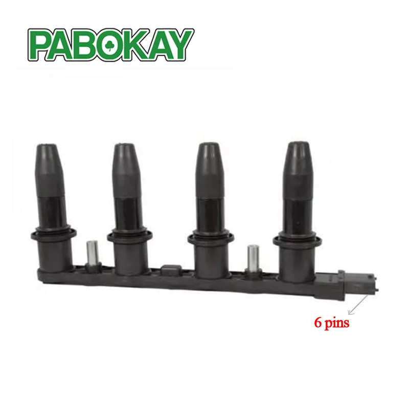 Комплект катушек зажигания для VAUXHALL ZAFIRA B 1 6 ASTRA H кассета типа 10458316 95517924 71739725 71744369