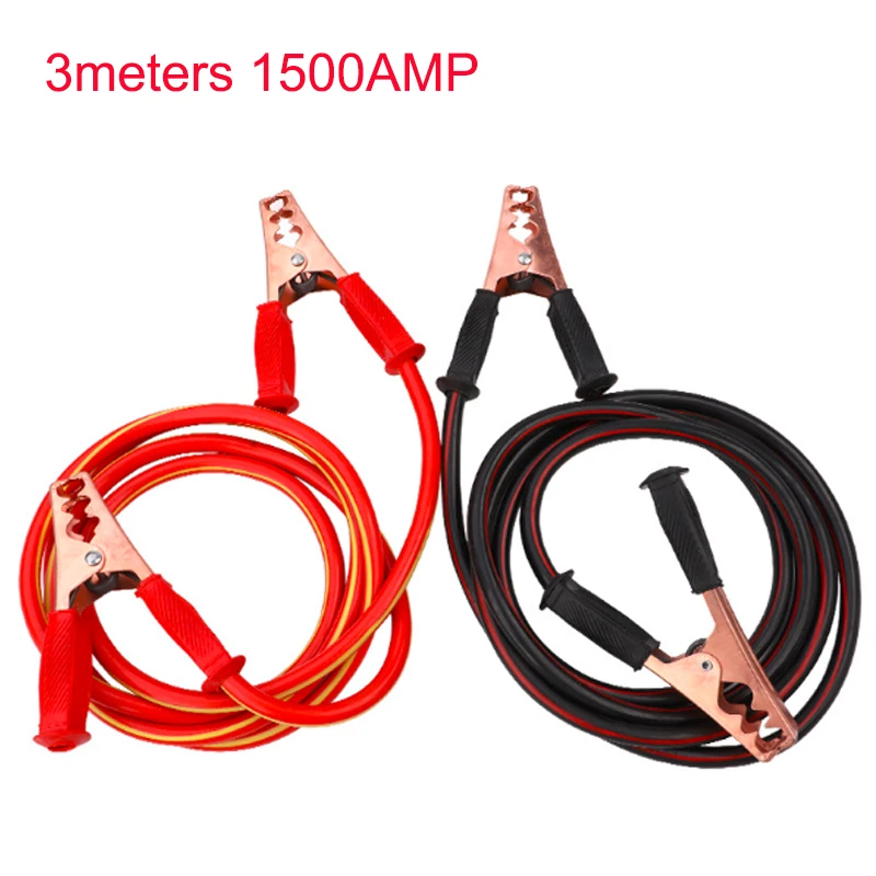 AA Insulated Booster Cables Jump Leads for Vehicles up to 2500cc 250 Amp 3 Metre for sale online 