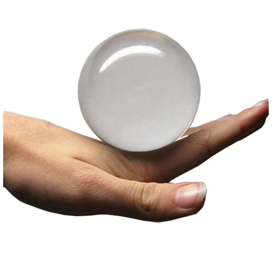 8CM Stage Professional Ball Crystal Ball Juggle Ball Contact Juggling