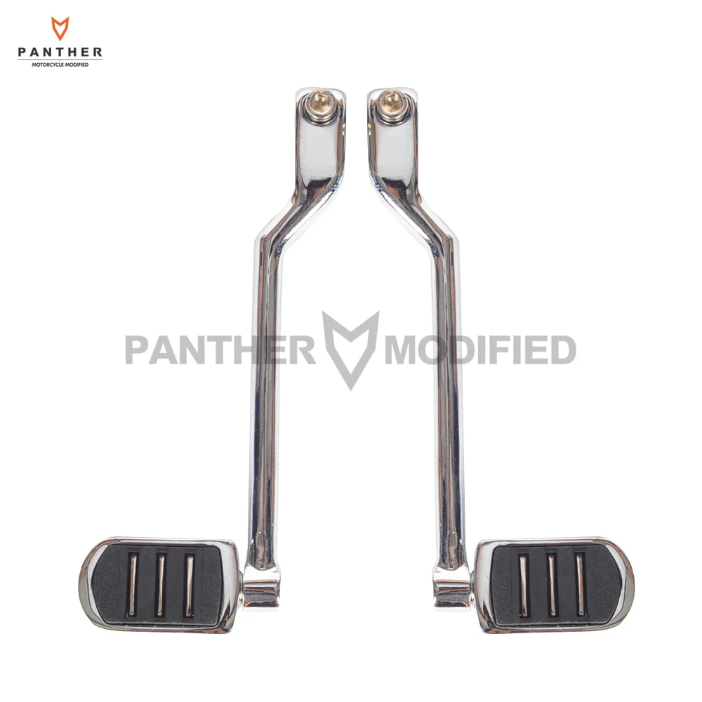 

1 Pair Chrome Motorcycle Left Heel Toe Shift Lever Pedal Set Moto Front shifter lever case for Harley Touring FL Softail Trike