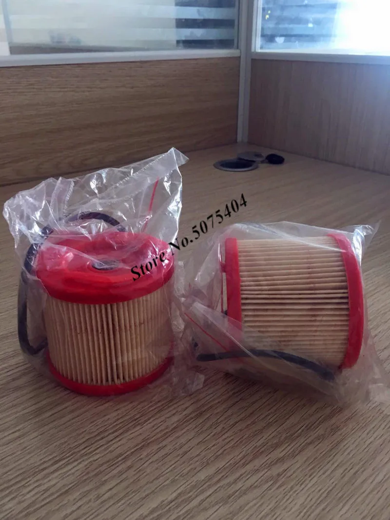 4PCS 2010PM Filter Element for 500FG Diesel Engine Fuel Filter Water Separator Replacement Truck Generator Kit 30 Micron Racor